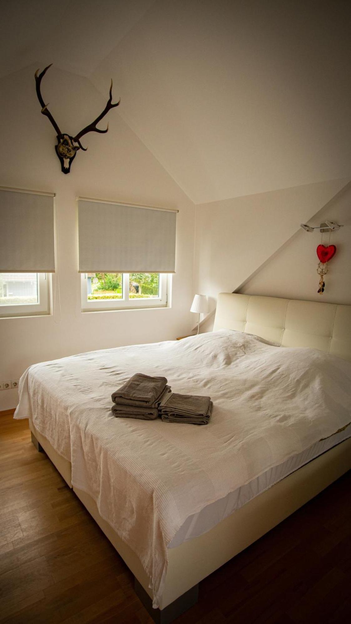 Ferienhaus Mountfrosch Mit Sauna Und Naturpool Monschau Bagian luar foto
