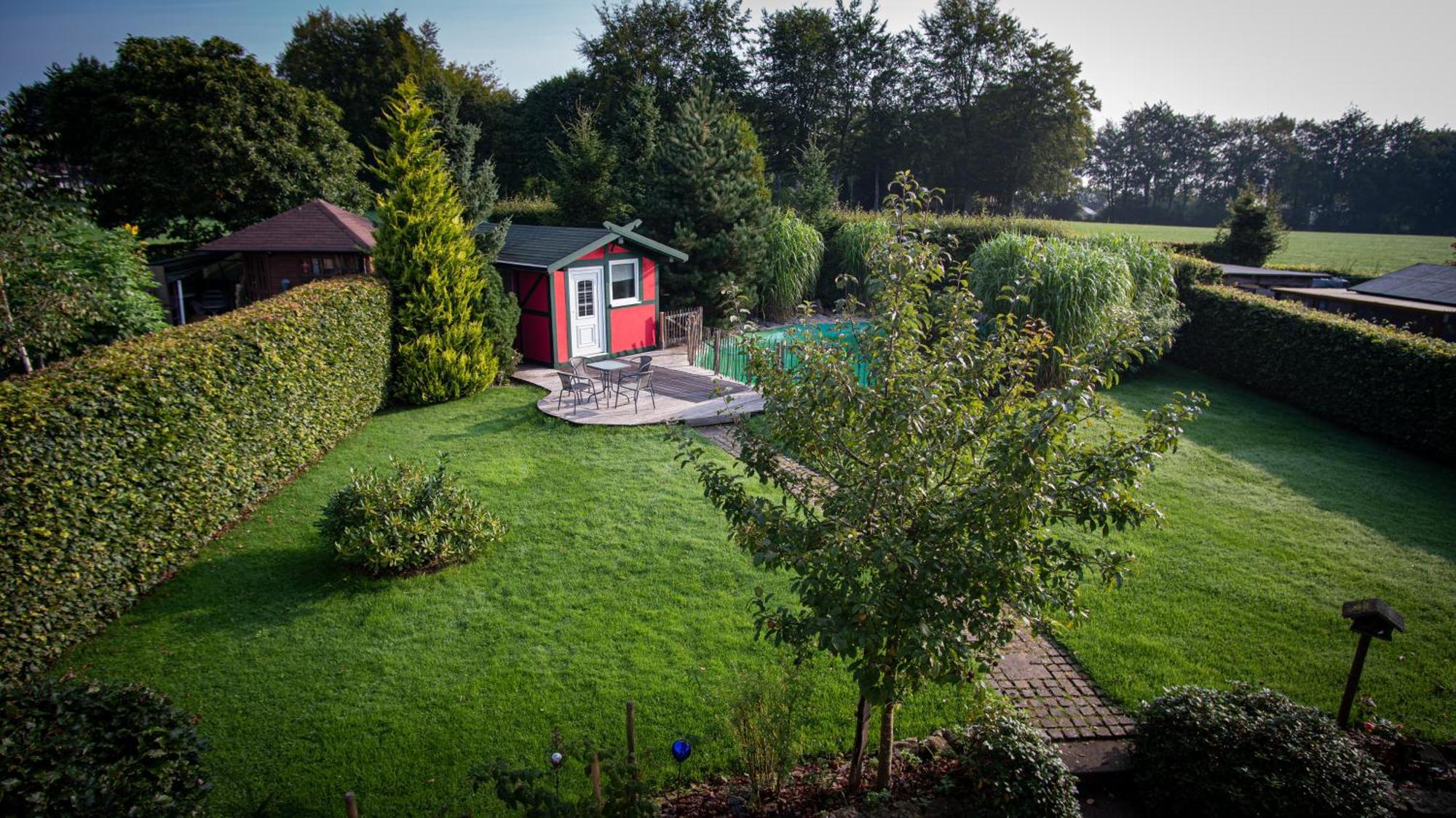 Ferienhaus Mountfrosch Mit Sauna Und Naturpool Monschau Bagian luar foto